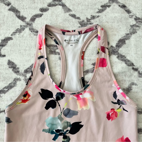 Athleta | Shanti Floral Racerback Tank Top - Picture 2 of 10